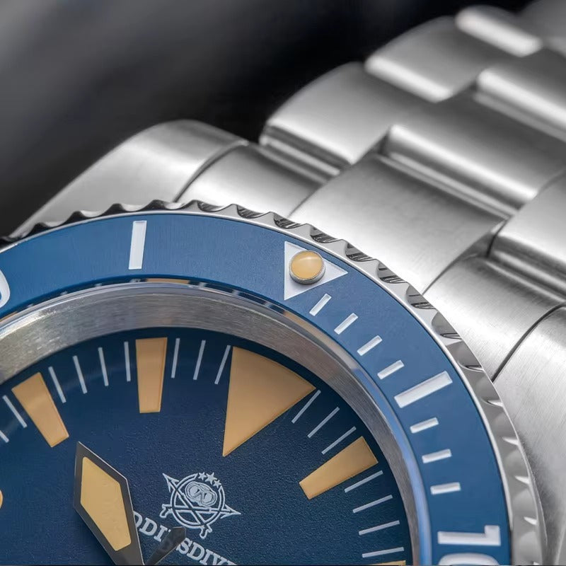 Montre Automatique de Luxe pour Homme — Verre Saphir, Plongée 200M, Luminescence & Mécanisme Haute Précision