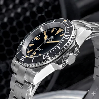 Montre Automatique de Luxe pour Homme — Verre Saphir, Plongée 200M, Luminescence & Mécanisme Haute Précision