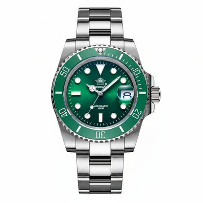 NH35 Movement Automatic Watch Sapphire Crystal Mechanical Wristwatch 200M Diving Super Luminous Watches Reloj Hombre