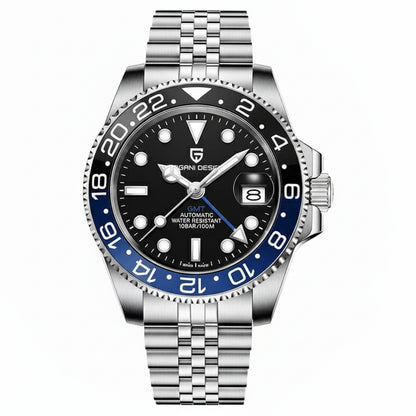 V3 Version GMT Watches Men'S Luxury Sapphire Automatic Mechanical Watch 40MM Stainless Steel Waterproof Watch