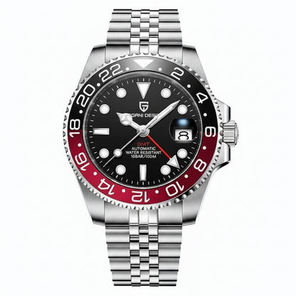 V3 Version GMT Watches Men'S Luxury Sapphire Automatic Mechanical Watch 40MM Stainless Steel Waterproof Watch