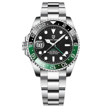 V3 Version GMT Watches Men'S Luxury Sapphire Automatic Mechanical Watch 40MM Stainless Steel Waterproof Watch