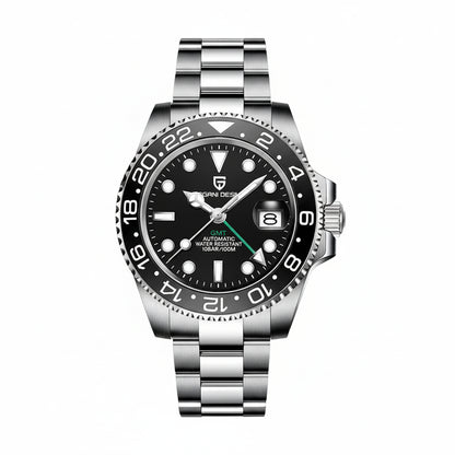 V3 Version GMT Watches Men'S Luxury Sapphire Automatic Mechanical Watch 40MM Stainless Steel Waterproof Watch