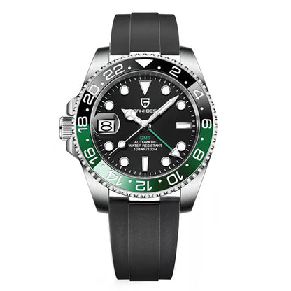 V3 Version GMT Watches Men'S Luxury Sapphire Automatic Mechanical Watch 40MM Stainless Steel Waterproof Watch