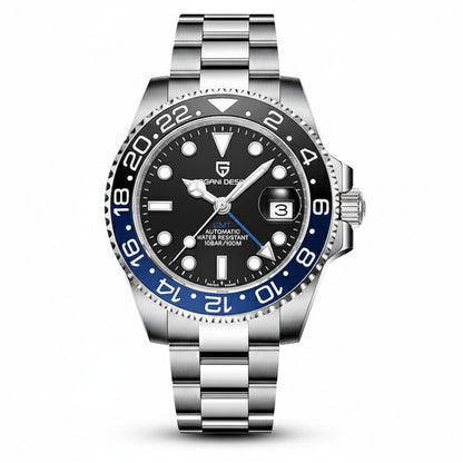 V3 Version GMT Watches Men'S Luxury Sapphire Automatic Mechanical Watch 40MM Stainless Steel Waterproof Watch