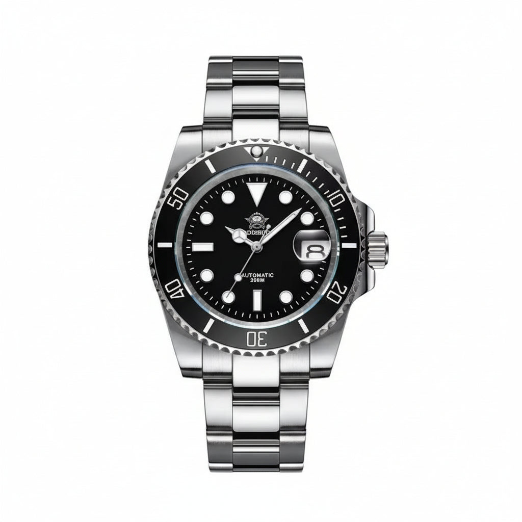 NH35 Movement Automatic Watch Sapphire Crystal Mechanical Wristwatch 200M Diving Super Luminous Watches Reloj Hombre